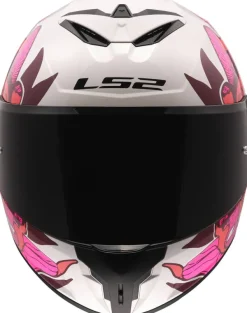 LS2 Integraalhelmen-FF820 Rapid III Poppie Ii White Pink