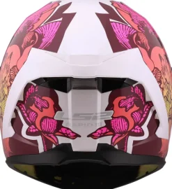 LS2 Integraalhelmen-FF820 Rapid III Poppie Ii White Pink