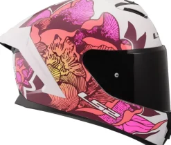 LS2 Integraalhelmen-FF820 Rapid III Poppie Ii White Pink