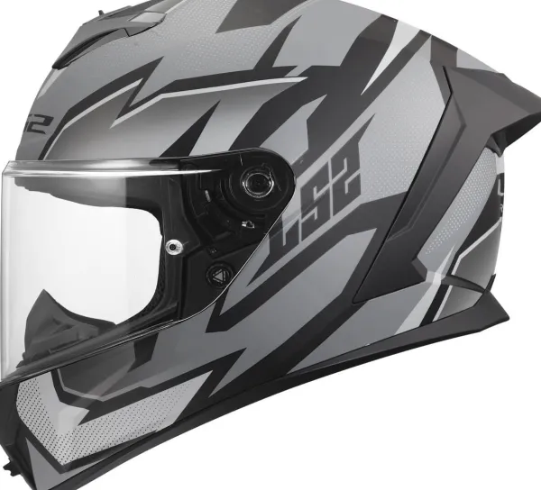 LS2 Integraalhelmen-FF820 Rapid III Xtre Back Grey