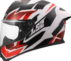 LS2 Integraalhelmen-FF820 Rapid III Xtre White Back Red