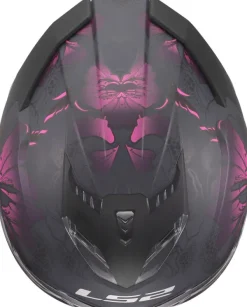 LS2 Integraalhelmen|Race Helmen-FF818 tor III Burt Back Pink
