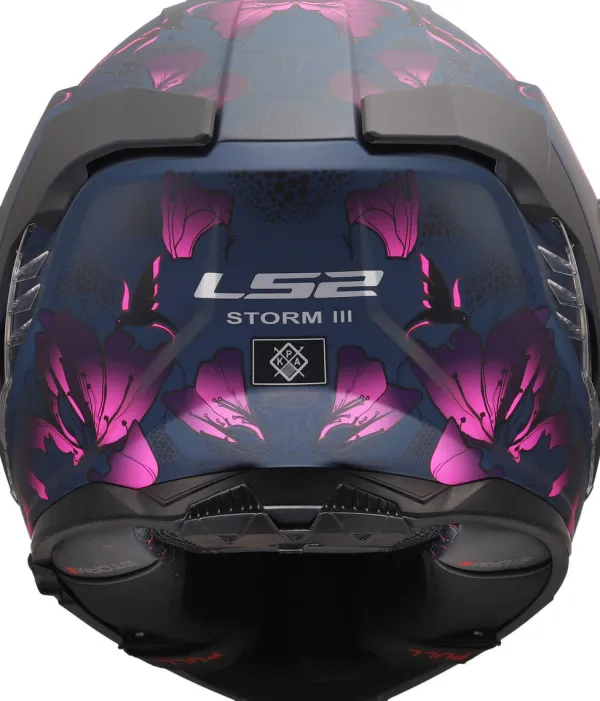 LS2 Integraalhelmen|Race Helmen-FF818 tor III Burt Back Pink
