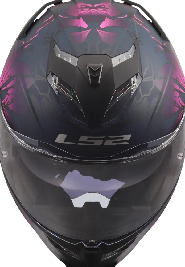 LS2 Integraalhelmen|Race Helmen-FF818 tor III Burt Back Pink