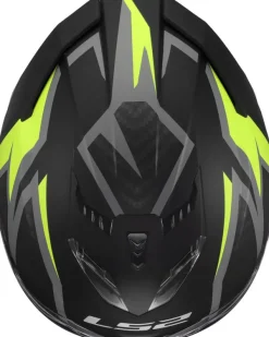 LS2 Integraalhelmen|Race Helmen-FF818 tor III Dynao Back H-V Yeow