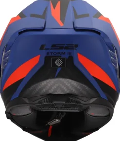 LS2 Integraalhelmen|Race Helmen-FF818 tor III Dynao Bue Red