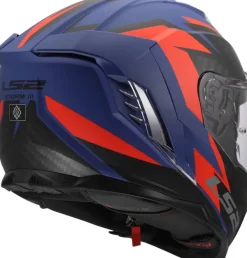 LS2 Integraalhelmen|Race Helmen-FF818 tor III Dynao Bue Red