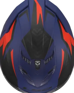LS2 Integraalhelmen|Race Helmen-FF818 tor III Dynao Bue Red