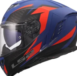 LS2 Integraalhelmen|Race Helmen-FF818 tor III Dynao Bue Red
