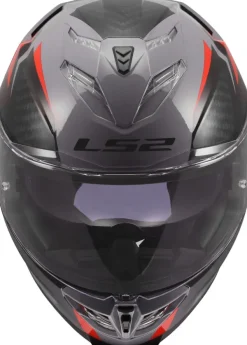 LS2 Integraalhelmen|Race Helmen-FF818 tor III Dynao Grey Red