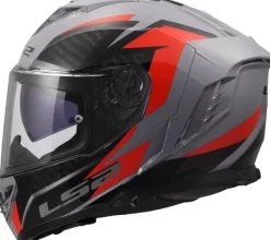 LS2 Integraalhelmen|Race Helmen-FF818 tor III Dynao Grey Red