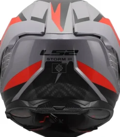 LS2 Integraalhelmen|Race Helmen-FF818 tor III Dynao Grey Red