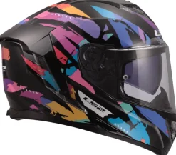 LS2 Integraalhelmen|Race Helmen-FF818 tor III Kao Back Purpe Bue