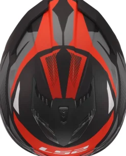 LS2 Integraalhelmen|Race Helmen-FF818 tor III Koai Back Red