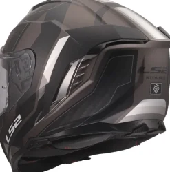 LS2 Integraalhelmen|Race Helmen-FF818 tor III porty Back Grey