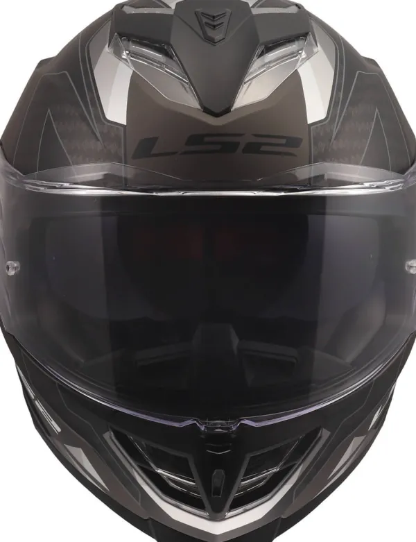 LS2 Integraalhelmen|Race Helmen-FF818 tor III porty Back Grey