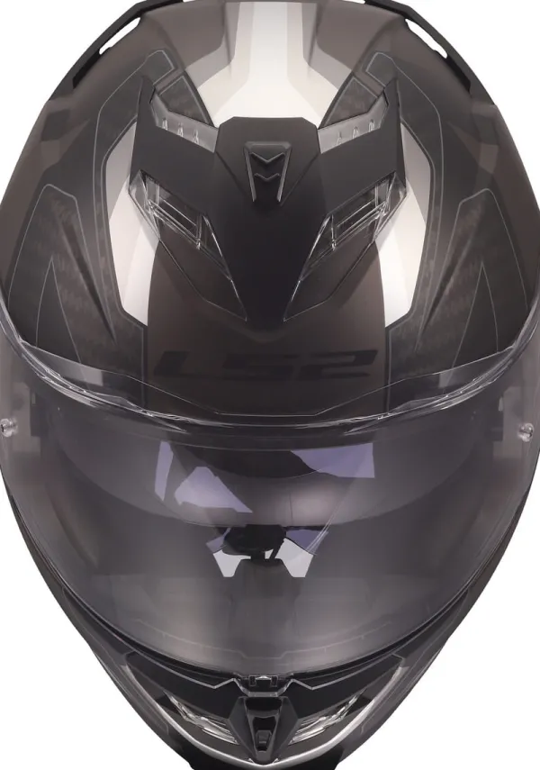 LS2 Integraalhelmen|Race Helmen-FF818 tor III porty Back Grey