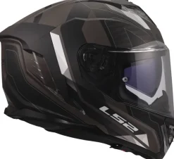 LS2 Integraalhelmen|Race Helmen-FF818 tor III porty Back Grey