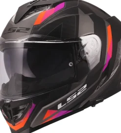 LS2 Integraalhelmen|Race Helmen-FF818 tor III porty Grey Purpe