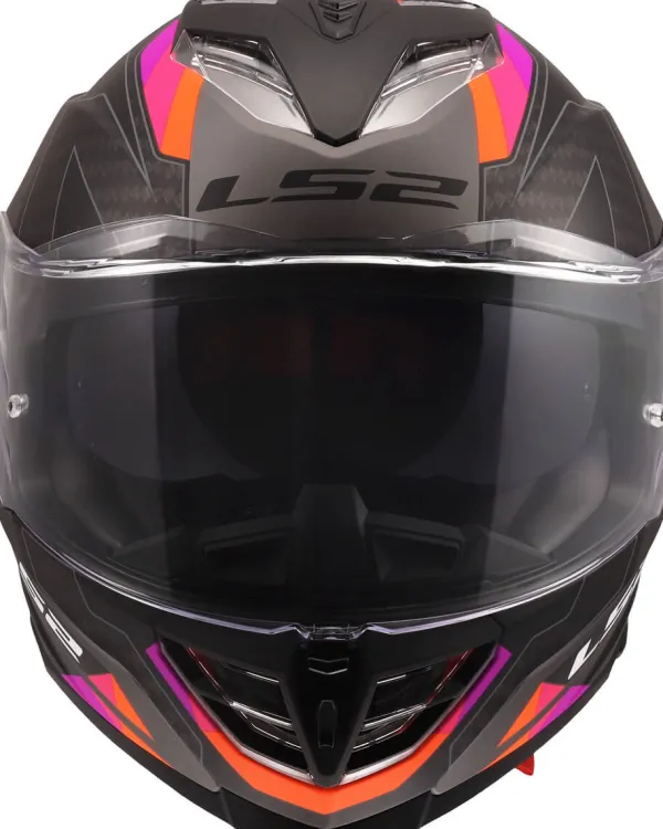 LS2 Integraalhelmen|Race Helmen-FF818 tor III porty Grey Purpe