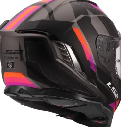 LS2 Integraalhelmen|Race Helmen-FF818 tor III porty Grey Purpe