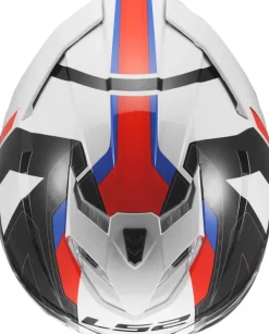 LS2 Integraalhelmen|Race Helmen-FF818 tor III porty White Bue Red
