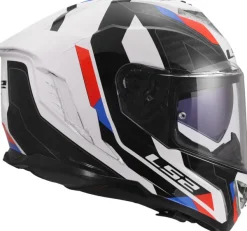 LS2 Integraalhelmen|Race Helmen-FF818 tor III porty White Bue Red