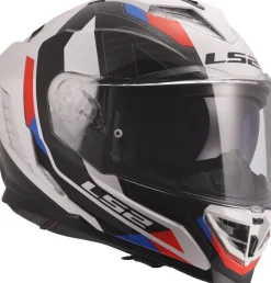 LS2 Integraalhelmen|Race Helmen-FF818 tor III porty White Bue Red