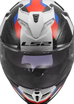 LS2 Integraalhelmen|Race Helmen-FF818 tor III porty White Bue Red
