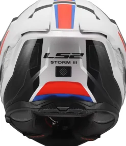 LS2 Integraalhelmen|Race Helmen-FF818 tor III porty White Bue Red