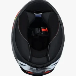 LS2 Integraalhelmen|Helmen Met Zonnevizier-FF808 trea II Angry onkey at Back Red