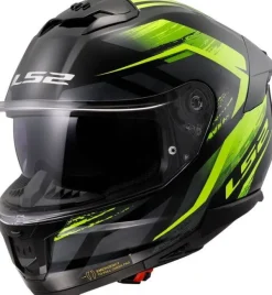LS2 Integraalhelmen|Helmen Met Zonnevizier-FF808 trea II Fury Back H-V Yeow