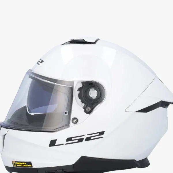 LS2 Integraalhelmen|Helmen Met Zonnevizier-FF808 trea II Go White