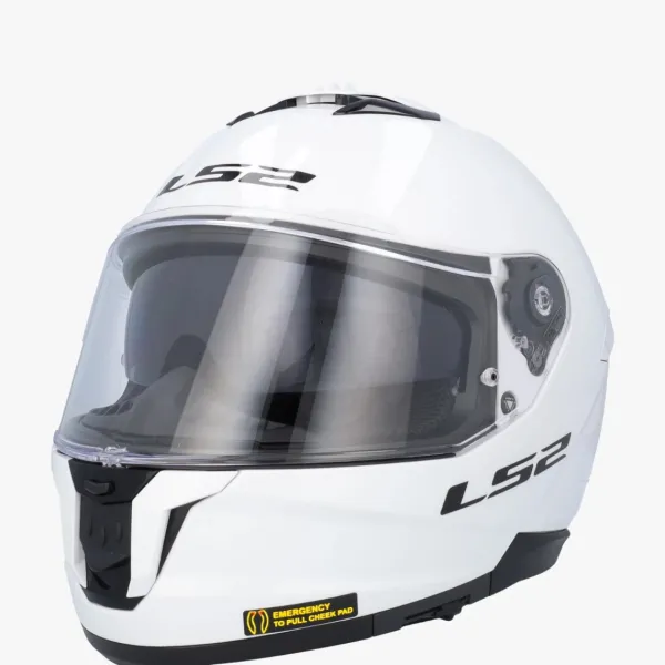 LS2 Integraalhelmen|Helmen Met Zonnevizier-FF808 trea II Go White