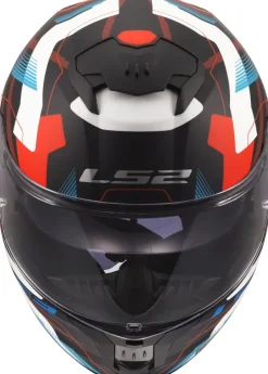 LS2 Integraalhelmen|Helmen Met Zonnevizier-FF808 trea II ika White Bue Red-06