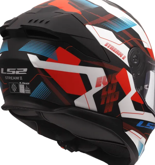 LS2 Integraalhelmen|Helmen Met Zonnevizier-FF808 trea II ika White Bue Red-06