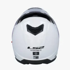 LS2 Systeemhelmen|Helmen Met Zonnevizier-FF908 trobe II Go White