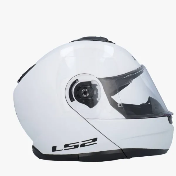 LS2 Systeemhelmen|Helmen Met Zonnevizier-FF908 trobe II Go White