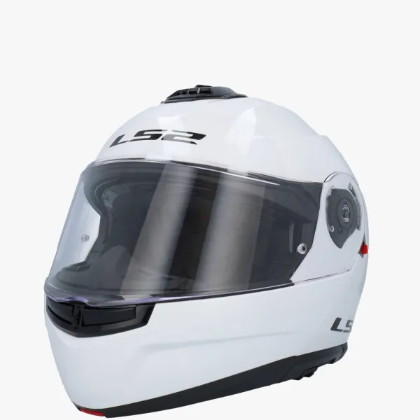 LS2 Systeemhelmen|Helmen Met Zonnevizier-FF908 trobe II Go White