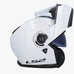 LS2 Systeemhelmen|Helmen Met Zonnevizier-FF908 trobe II Go White