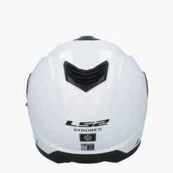 LS2 Systeemhelmen|Helmen Met Zonnevizier-FF908 trobe II Go White