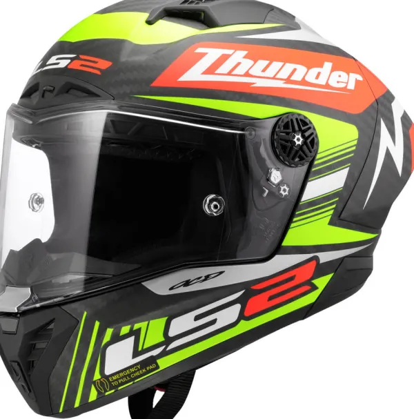 LS2 Integraalhelmen|Helmen Met Zonnevizier-FF805 Thunder GP Aero Repica Back