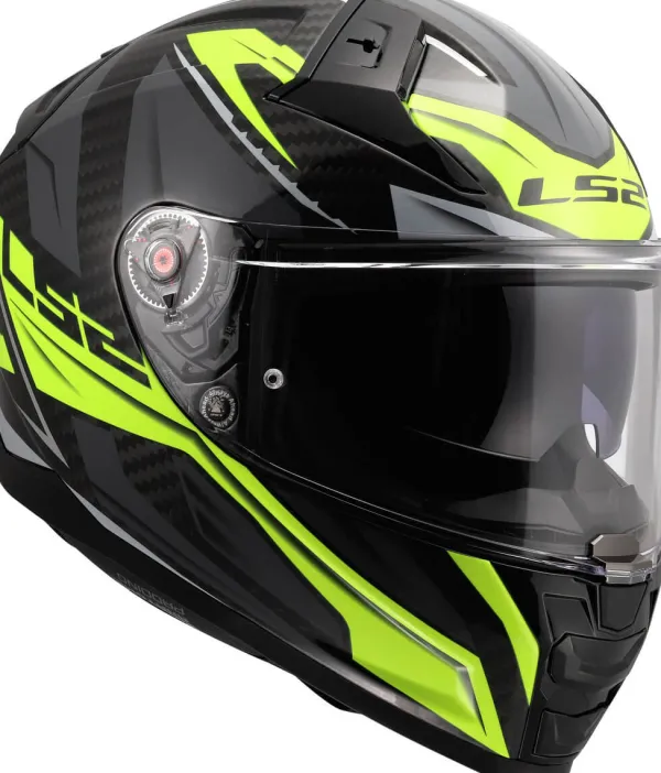 LS2 Integraalhelmen|Helmen Met Zonnevizier-FF811 Vector II C avage H-V Yeow-06