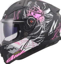 LS2 Integraalhelmen|Helmen Met Zonnevizier-FF811 Vector II Darfo Back Pink-06