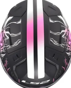 LS2 Integraalhelmen|Helmen Met Zonnevizier-FF811 Vector II Darfo Back Pink-06