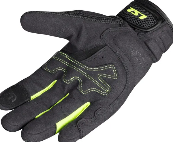 LS2 Motorhandschoenen-Kubra an Gove Anthracite H-V Yeow