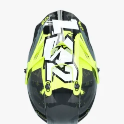 LS2 Kinder Scooterhelmen|Adventure Helmen-X437 Fat II ini Cruher Back Yeow