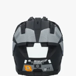 LS2 Adventure Helmen|Integraalhelmen-X702 Pioneer II Hi att Back White