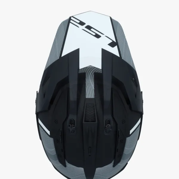 LS2 Adventure Helmen|Integraalhelmen-X702 Pioneer II Hi att Back White