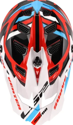 LS2 Crosshelmen-X700 ubverter top White Bue Red-06